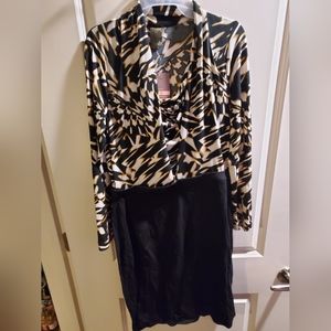 Black and white classic dress 10